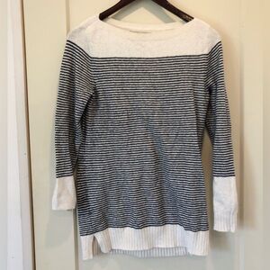 Loft petite striped sweater